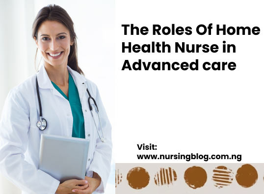 Home Health Nurse in Advanced care