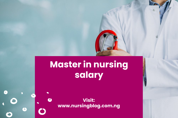 Master in nursing salary